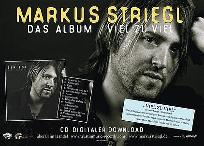 Foto - CD Cover und Flyer Markus Striegl