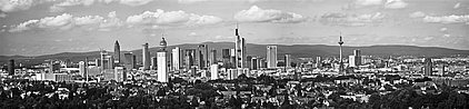 Frankfurt City black/white